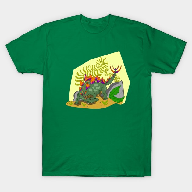 Stegosaurus T-Shirt by MariRiUA